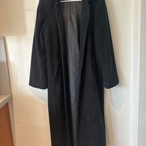 Kristen Blake Black Trench Coat